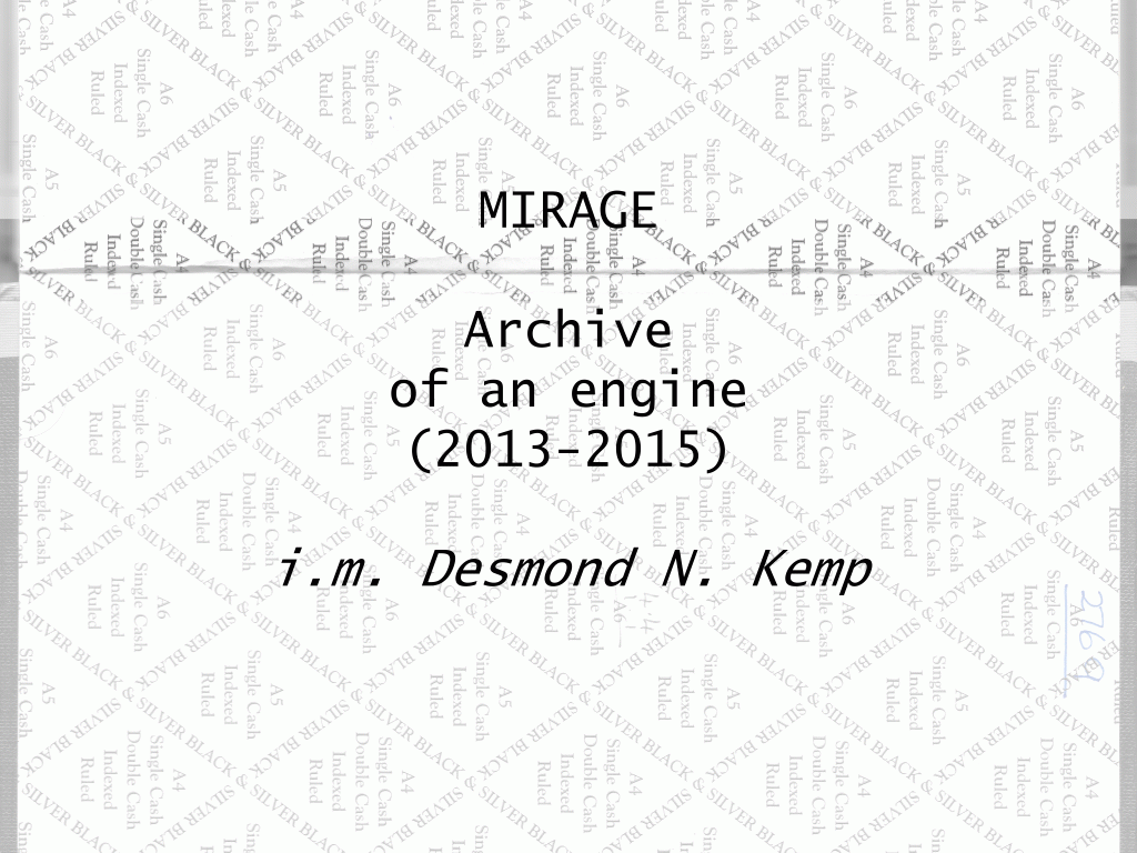 MIRAGE, GIF Poetry, Sam Kemp