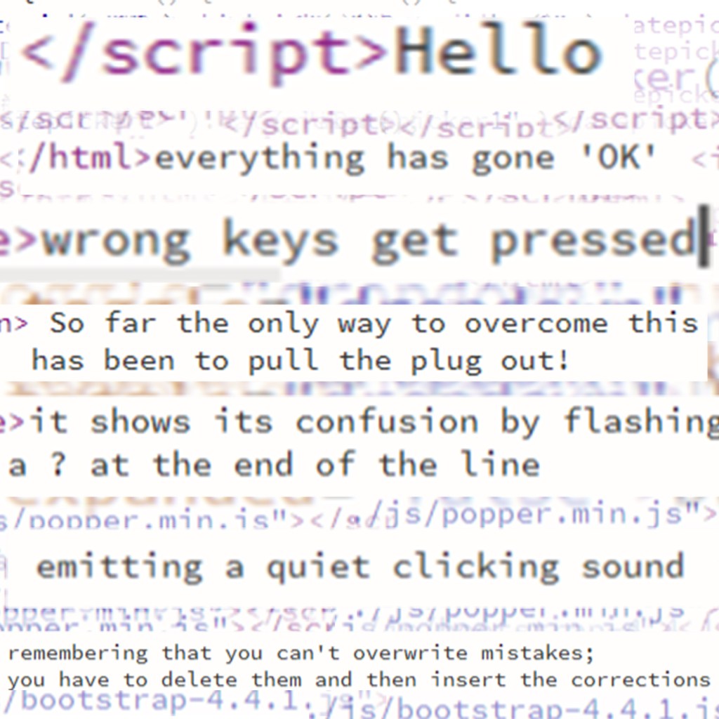 Chapter Two, The Keyboard